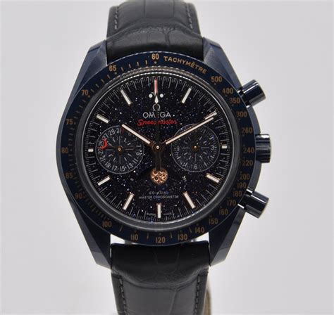 omega speedmaster moonwatch moonphase aventurine back